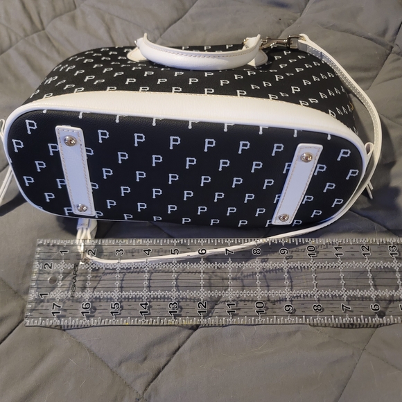 Dooney & Bourke Pittsburgh Pirates Zip Zip Satchel - Picture 2 of 5